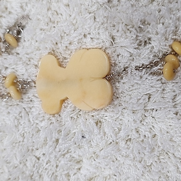 TOUS Yellow Calcite Necklace - Picture 2 of 4